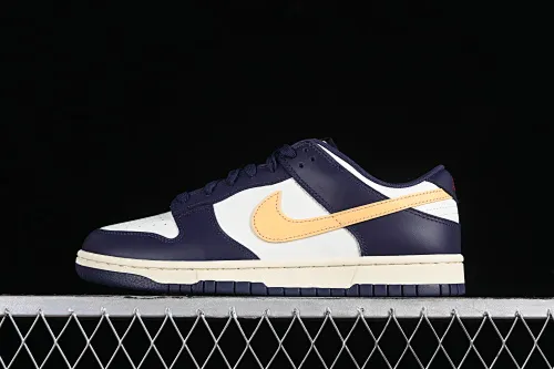 All Categories Nk SB Dunk Series Nk SB Dunk Low Low-top Casual Shoes Foreign Trade Version Nk Dunk Low Retro "Navy Blue" Purple Gold White SB Low-top Casual Shoes FV8106-181